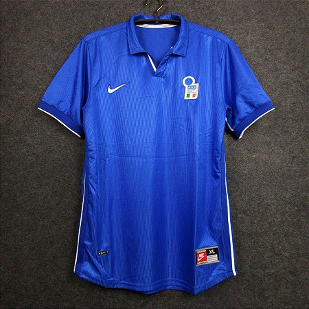 Camisa Itália 1998 (Home-Uniforme 1)  - Copa do Mundo
