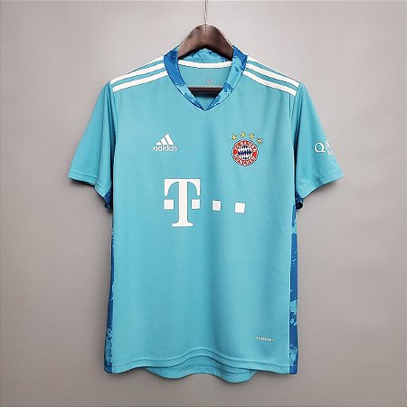 Camisa do bayern de munique azul Clearance