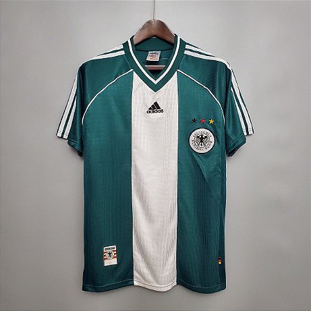 Camisa Alemanha 1998 Copa Do Mundo Away Uniforme 2 Acervo Das Camisas