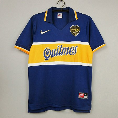 camisa retro do boca juniors