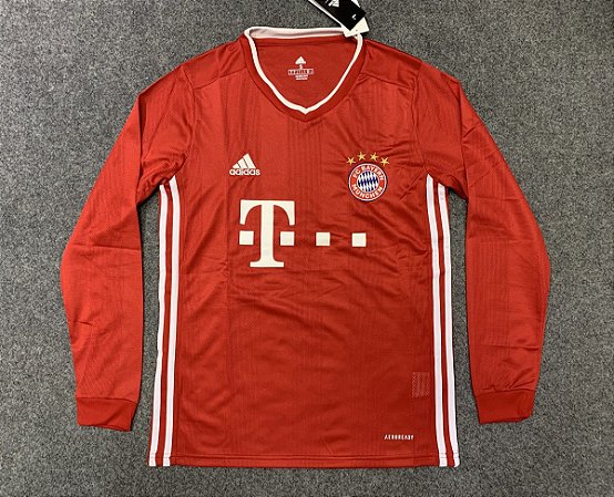 Camisa bayern manga longa Outlet