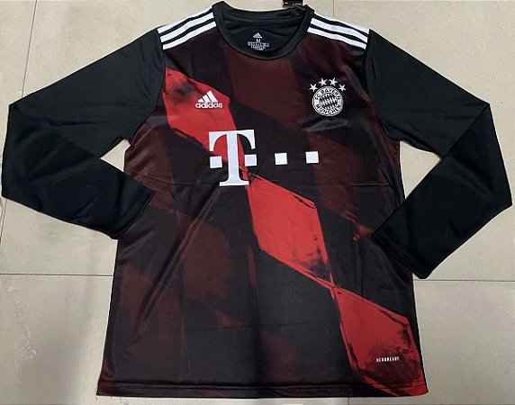 Camisa bayern manga longa Outlet