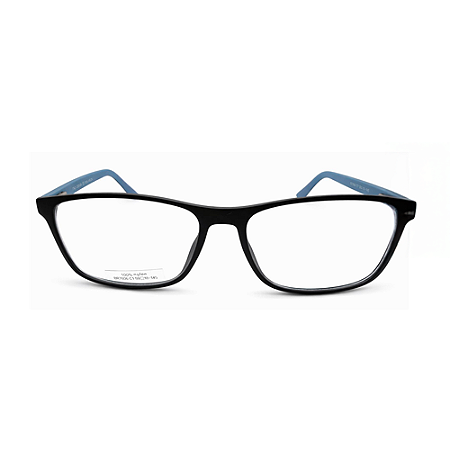 Óculos Arthur Preto e Azul