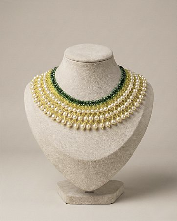 Maxi Colar em Pérolas - Garden