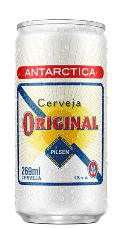 CERVEJA ORIGINAL 269ML LATA