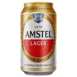 CERVEJA AMSTEL 350ML LATA