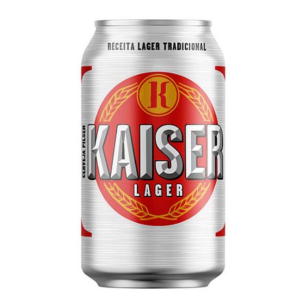 CERVEJA KAISER 350ML LATA