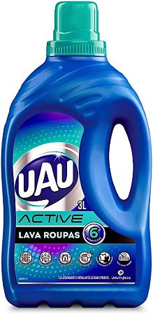 SABAO LIQ UAU LAVA ROUPAS ACTIVE 3L