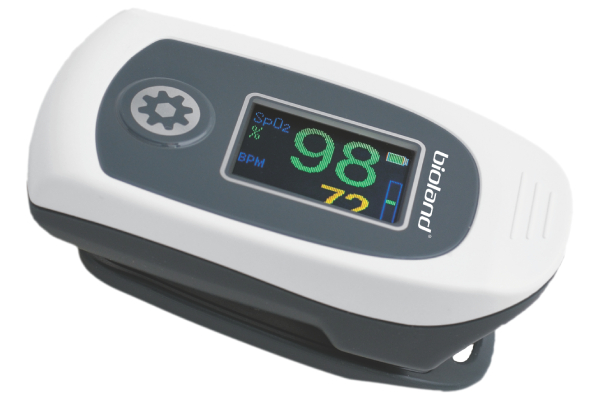 Oxímetro de dedo portátil Bioland – Modelo AT101C