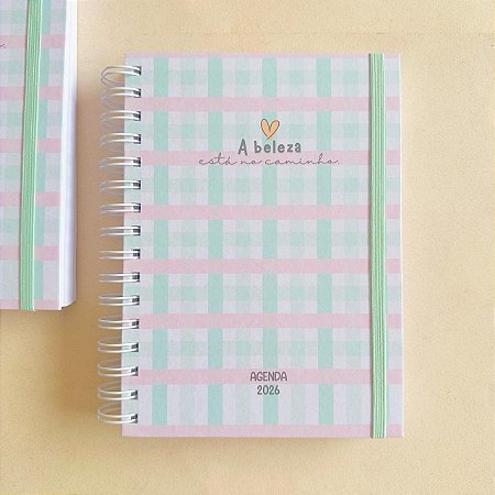AGENDA 2026 A Beleza está no Caminho (15x21) Papel 75g 354 páginas - RARA PAPELA