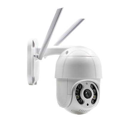 Câmera Inteligente Wi-Fi De Uso Externo Inclinação 355 Graus