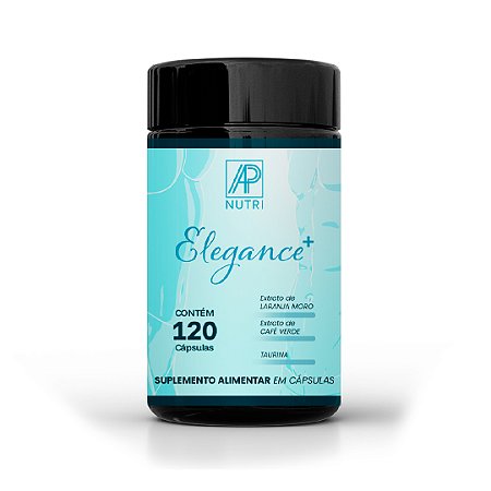 EMAGRECEDOR - Elegance + (120 Cápsulas) - 1 UNIDADE