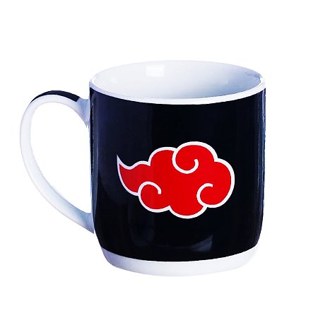 Caneca Geek Naruto Akatsuki De Porcelana 300ml Oficial Zona Criativa