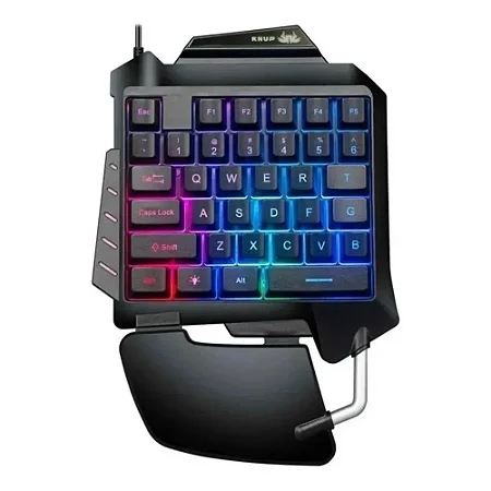 Teclado Gamer Usb Single Hand Kptm006