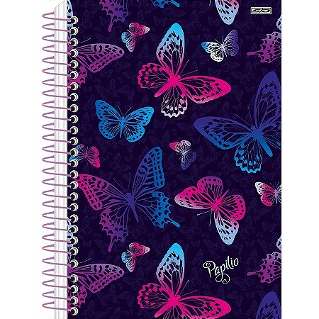CADERNO COLEGIAL CAPA DURA 80F PAPILIO - SAO DOMINGOS