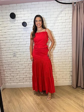 Vestido Recorte Preguiado