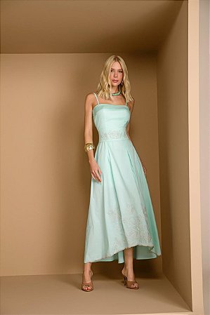 Vestido Bordado Richilieu