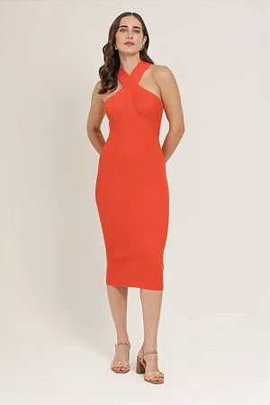 Vestido Midi Tricot