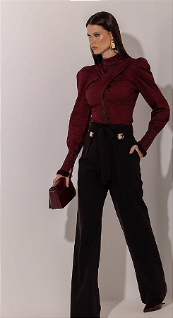 Calça Amarração