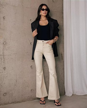 Calça Jeans Flare Dicollani