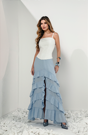Blusa Lese com Amarração