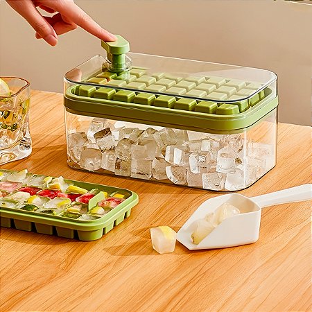 Bandeja Molde Cubo De Gelo Fábrica Armazenamento