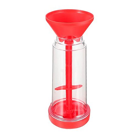 Tapioqueira Peneira Polvilhador Armazenar Utensilio Vermelho
