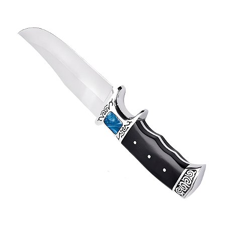 Faca Tática Caça Pesca Lâmina Afiada Full Tang Aço Inox