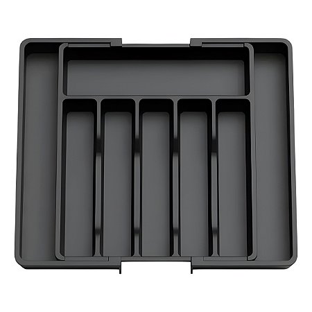 Organizador Porta Talher Bandeja Extensível Ajustável