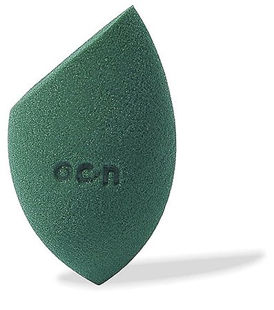 Esponja De Maquiagem Verde Flat Blend Verde Océane