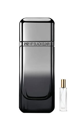 212 VIP Black Elixir Carolina Herrera Eau - Decant 10ml