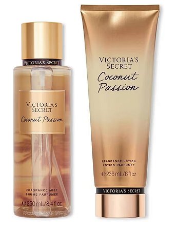 Kit Body Splash + Body Lotion Coconut Passion Victoria's Secret 250ml+236ml