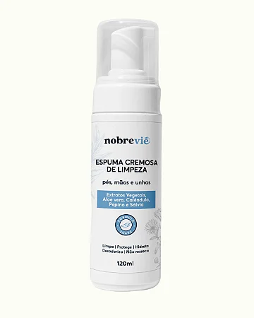Espuma Cremosa de Limpeza