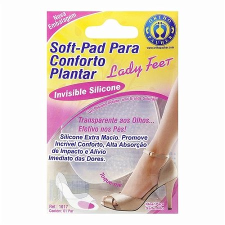 Soft Pad para Conforto Plantar Lady Feet
