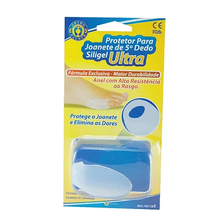 Protetor de Joanete para 5º Dedo Siligel Ultra