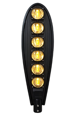 LUMINÁRIA PÚBLICA LED COB 300W - 3000K- BRANCO QUENTE - BIVOLT