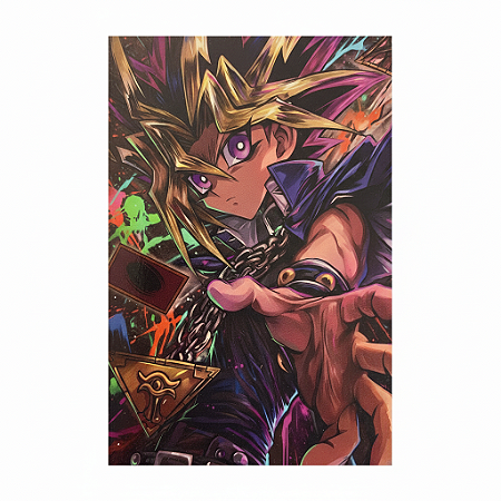 Placa Decorativa Yu-Gi-Oh (Pequena 10x14,5cm)