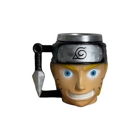 Caneca 3D Resina Naruto