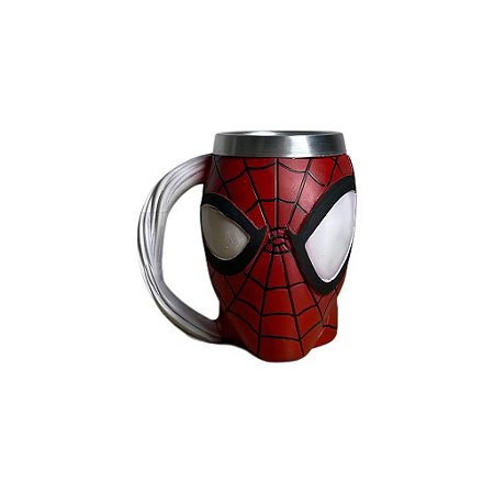 Caneca 3D Resina Homem Aranha