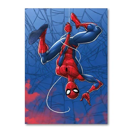 Placa Decorativa Homem Aranha (Grande 30x42cm)