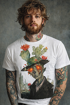 Camisa básica masculina