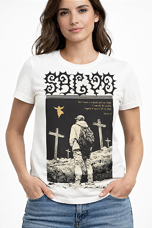 Camiseta básica Feminina