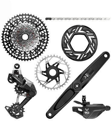 Grupo de Peças SRAM 90 T-Type Eagle A1 para Bosch – 36T 165mm