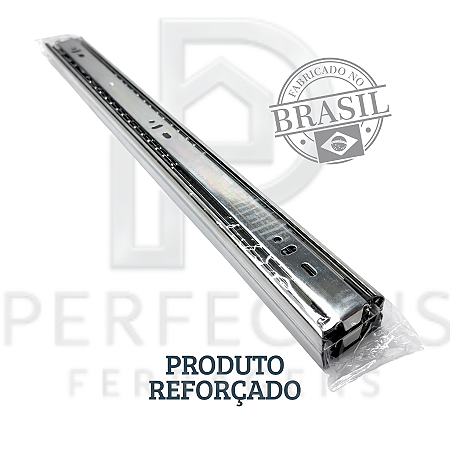 Par de Corrediça Telescópica 35mm x 400mm – 20kg