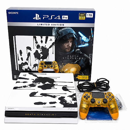 Console Playstation 4 PRO EdiçãoDeath Stranding Modelo CUH-7200B
