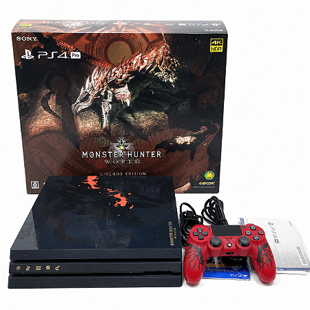 Console Playstation 4 PRO Edição Monster Hunter World