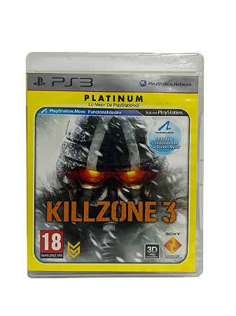 KillZone 3 Platinum - PS3 (USADO)