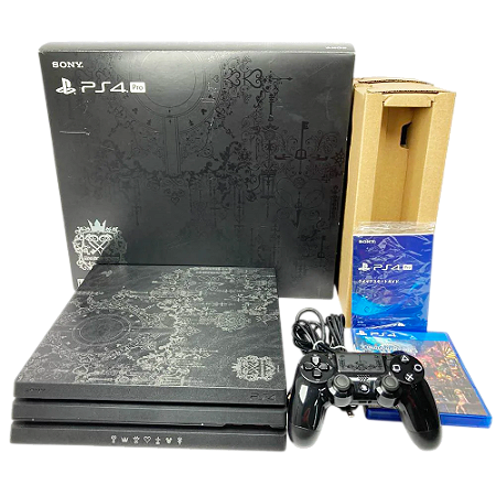 Console PLAYSTATION 4 PRO Edição Edição Kingdom Hearts Japonês (USADO)