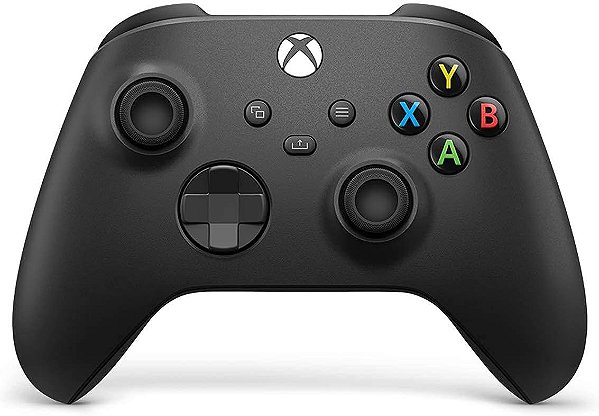 CONTROLE XBOX SERIES X/S CARBON BLACK - NOVO LACRADO