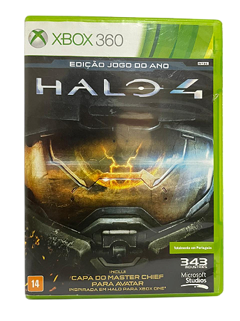 HALO 4 EDIÇÃO JOGO DO ANO – XBOX 360 (USADO)